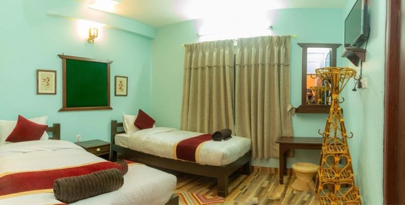 Naman Boutique Home Pokhara Exteriör bild